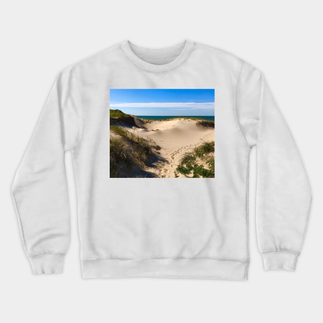 Great Island hike thru the dunes Crewneck Sweatshirt by Dillyzip1202